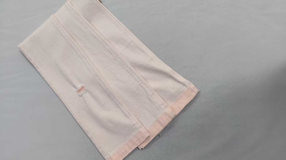 comprare Siro medio elastico 10,1 oz Bianco/Pink con larghezza completa 178-180 cm costruzione 8.5+10×8/55/75 Tessuto denim JSD3410-2 online manufacture