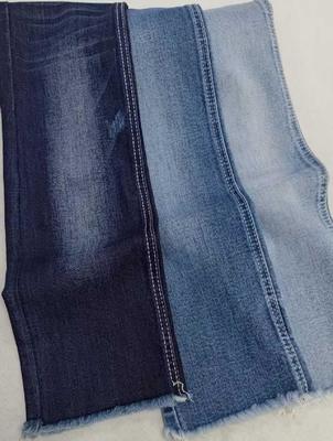 comprare TR 9.7oz Dark indigo with full width 180-182cm construction 10+10*12/55/75 Denim fabric  JSD3407 for jeans online manufacture