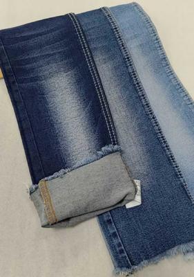 comprare Medium elastic 11.2oz Dark blue with full width 180cm construction 8*16/70 Denim fabric  JSD3191 for men jeans online manufacture