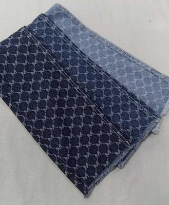 comprare Beautiful pattern Heavy weight Dark blue with full width 180cm /10x7 Denim fabric for jeans online manufacture