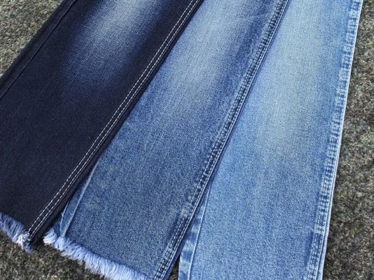 160CM Cena Anello Blu Scuro Spunto Tessuto di cotone Denim 95% di cotone 4% di poliestere 1% di spandex