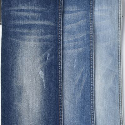 Poliestere di cotone resistente al restringimento SPANDEX DENIM FABRIC QY005-3 8,7 oz