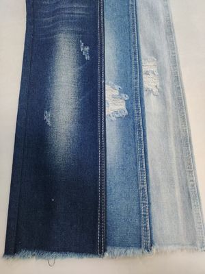Tessuto denim in cotone poliestere pesante super morbido con costruzione 10*7 JSD3116 11.1oz