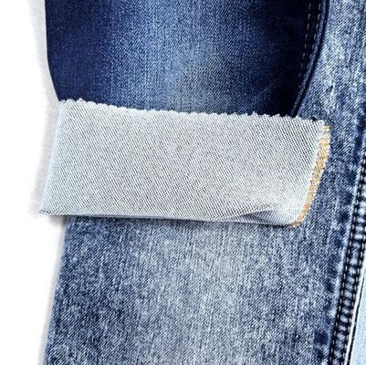 Tessuto denim blu scuro elasticizzato stile TWILL, larghezza 150 cm, per jeans da donna, 9.3 Oz JS4039, denim elasticizzato