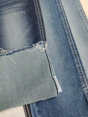 Super stretch cotone poliestere rayon tessuto denim con 11oz twill per uomo jeans