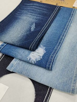 Stile TWILL Cotone Poliestere 178-180cm Tessuto Denim Per Jeans da Donna 9.3oz