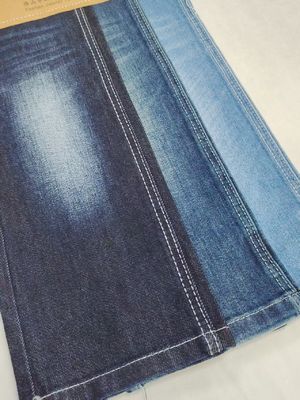 Tocco morbido Siro TWILL Stile 63% Tessuto di cotone denim per abiti casual Jeans