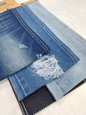 Tessuto denim pesante 11.2oz in cotone poliestere per jeans