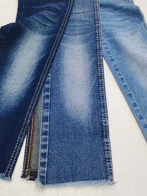 Buon prezzo 72% cotone twill stile Denim Fabric elasticizzato in quattro direzioni 10*21/40+70 Costruzione JSD3110 per jeans